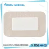 Silicone Foam Dressing with excellent capacity absorbent PU foam medical dressing adhesive wound dressing