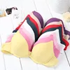 Women Front Closure Bras Girls Lingerie Backless Bralette Padded Bras Deep V Adjustable Soft Push Up Bra Underwear For Women