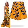 african nigeria super wax java prints fabric 6 yards hollandais W190110