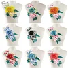 9 kinds for choice 3D Flower Embroidered Craft Lace Collar Clothes Applique Lace Neckline Sewing Fabric DIY Clothing Accessories