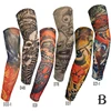 wholesale custom cartoon fabric stockings body full arm leg temporary tattoo arm hand nylon sleeve