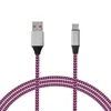 2.4A High Speed Premium Electroplated Aluminum Android Micro USB Data Cable