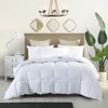 White hotel polyester duvet washable microfiber / quilt comforter stock 100