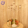 ZT00040 wedding factory direct metal white 5 arm candelabra for event or wedding