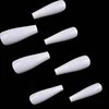 ballerina nail tip wholesale ABS material 500 pcs/ opp bag full cover nail tip transparent white creamy-white long fake nail tip