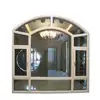 single hung replacement us high end aluminum frame fixed glass window