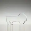 Corporate gifts clear crystal key trophy