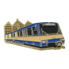 bulk cheap hard enamel glitter cloisonne car train animal lapel pin badge manufacturers china