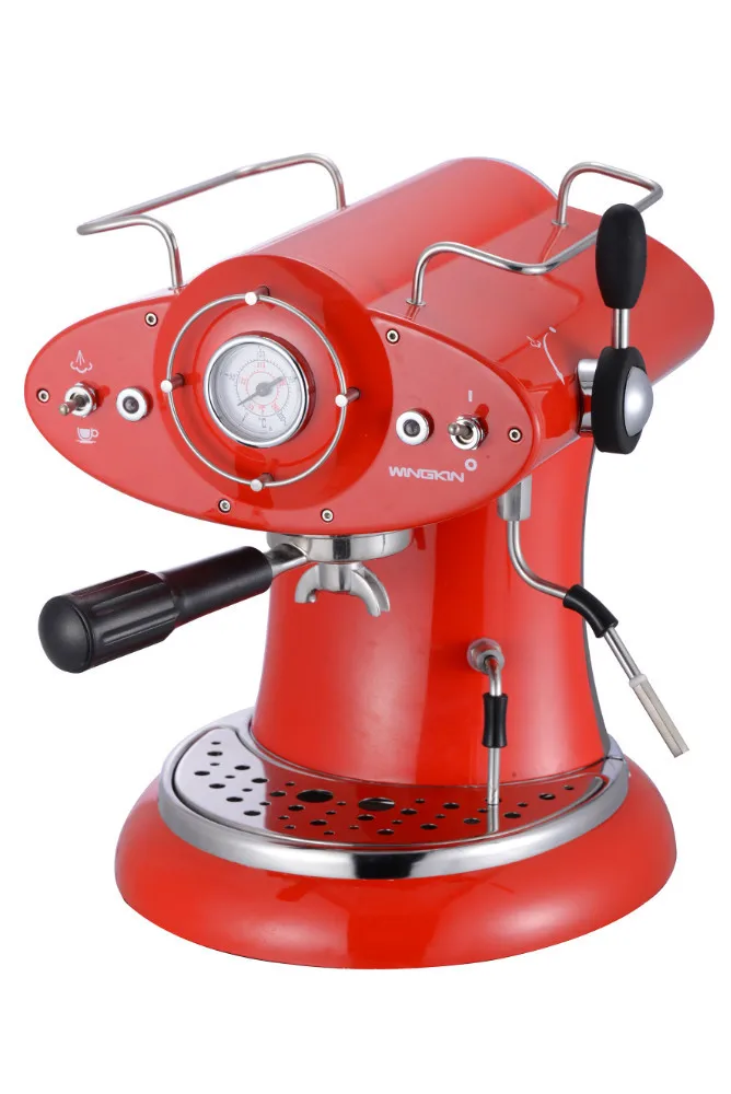 Ariete Brand Design Cafe Retro Red Espresso And Coffee Maker - Buy Espresso And Cappuccino Coffee Maker,Ariete Brand Design Espresso And Cappuccino Coffee Maker,Cafe Retro Coffee Machine Maker Product on