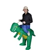 Inflatable T-Rex Dinosaur Rider Costume Kids Adult Baby Halloween Costumes QAIC-3503
