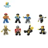 2019 City Blocks Toys Fire Police Military Engineer Four kinds Figures Block Worker Building Block For Kids Role Playing Toy