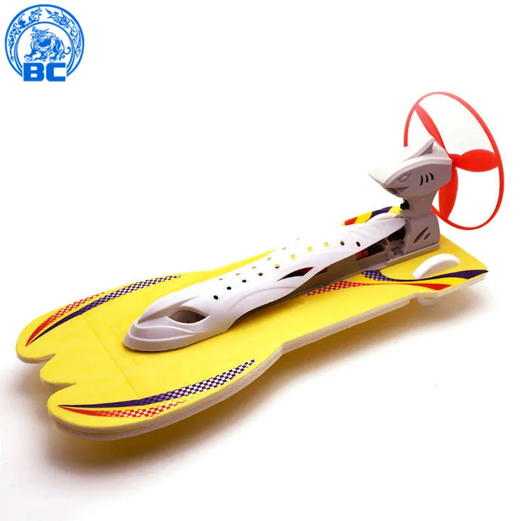 
Factory supplies Foam Assembly model of aerodynamic speedboat for kids toy 