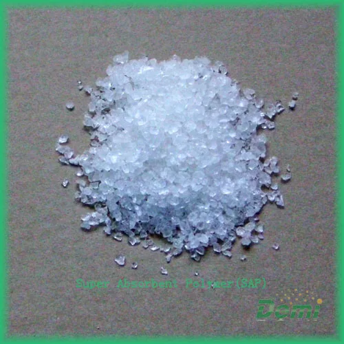 Biodegradable SAP Powder, Potassium Polyacrylate Super Absorbent Polymer For Garden Plant
