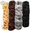 Hot selling plush warm car steering wheel cover