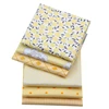 Flowers Design 100% Cotton Fat Quarter Patchwork Fabric For DIY Sewing Dolls Clothing Bedding