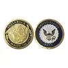 Wholesale custom made commemorative metal round coin souvenir Freedom eagle navy challenge coin