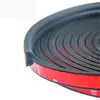 Self Adhesive B section Car Pillar Door weatherstrip rubber edge trim