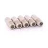 Aluminium Alloy F type Socket to Coax RF IEC Aerial Plug Male Adapter Twist On Connector