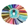 Wholesale Black Teal Green Two Tone Colored 24" 100g/pc Henlon Ombre Jumbo Braid Synthetic Box Crochet Crochet Braiding Hair