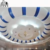 Aluminum Ceiling Panel Irregular Shaped Curved Wave Flexibilty Material