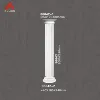 86043# White decorative polyurethane roman column pillar