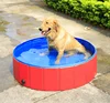 Foldable Dog Pet Bath Pool, Collapsible Dog Pet Pool Bathing Tub, Large Outdoor Bathing Tub for Dogs Cats