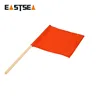 Orange PVC Fabric Safety Control Hand Held Flag Warning Flag