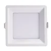 China flat square round ultra slim ceiling led panel light 8w 16w 24w factory