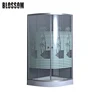 Fiberglass sliding enclosed shower cabin stand up shower cubicle