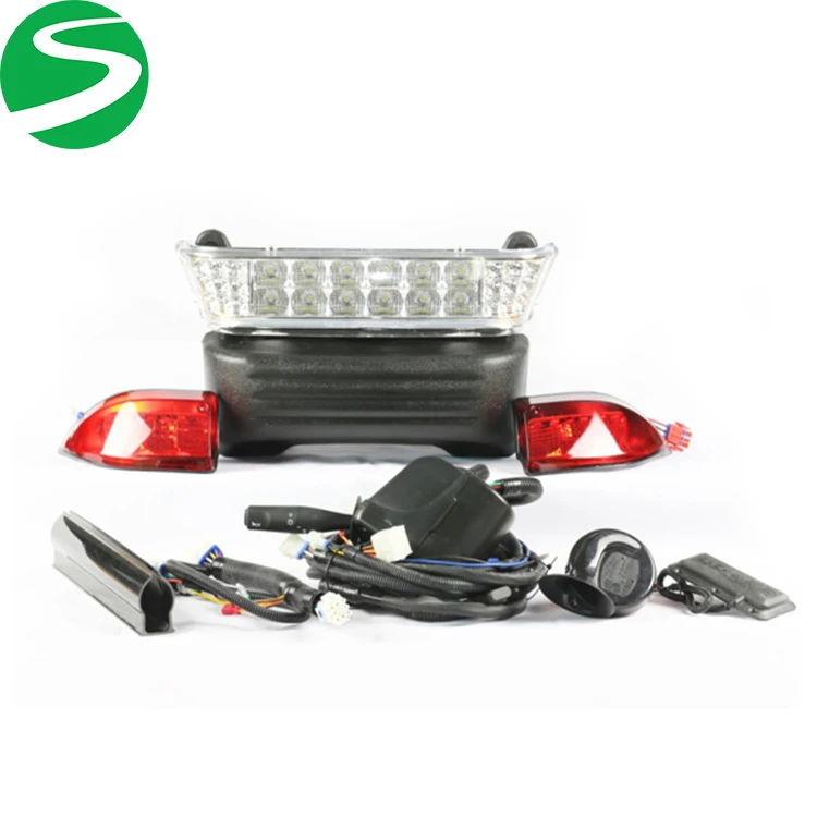 prmium club car precedent Golf Cart lights/accessories Cart Street Legal LED Light Kit With Turn & Brake Lights