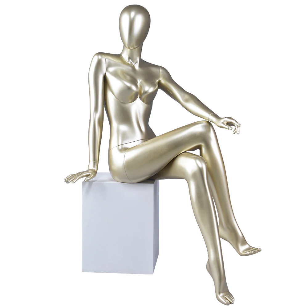 Magasin De Mode Or Vitrine Mannequin Assis Feminin Buy Mannequin Assis Femme Mannequin Femme En Or Mannequin Femme Assis Product On Alibaba Com