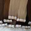 High level human micro tape hair extensions double face