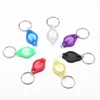 LOGO Printing Advertising LED Light Key, Best Promotional Gift Mini LED Keychain, UV Light LED Flash Key Ring led flash keyring