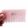 Health and Beauty Nature Jade Massage Brush Hairbrush Comb