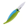 Promotional Gift Fruit Cutter Pocket Ceramic Folding Knife