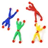 New arrived creative viscosity wall crawler climbing spider man sticky action figure toy