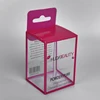 Thin rectangular product very small clear plastic packaging boxes