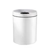 Fashion design mini plastic white smart waste bin system for meeting room