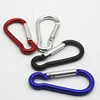 Wholesale 50mm Aluminum Calabash Shape Carabiner Calabash Climbing Hook To Carry Items