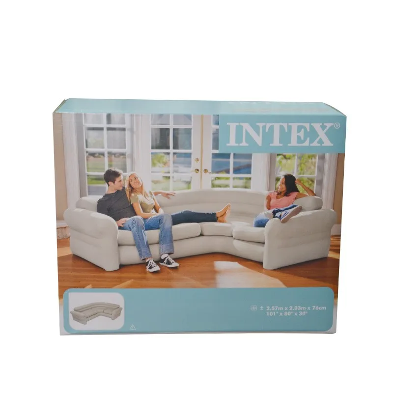 Надувной диван corner sofa intex 68575