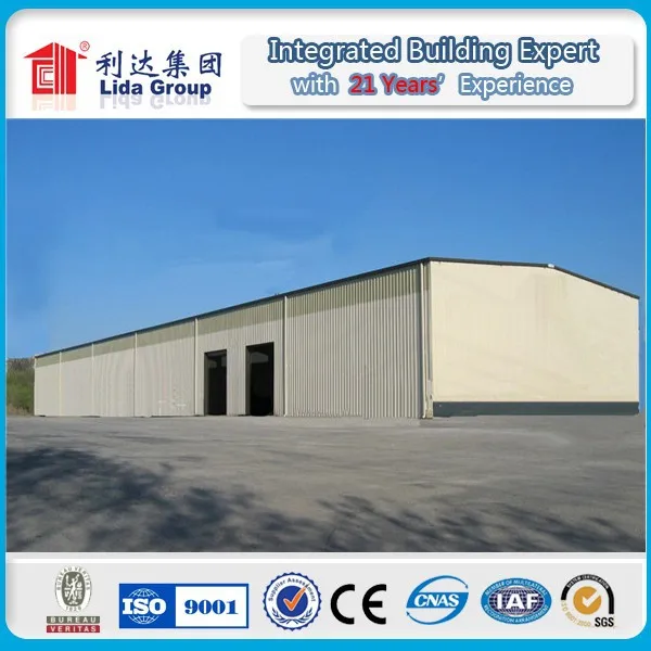 High-quality pre engineered building design shipped to business for warehouse-28