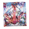 Animal Tiger Digital Printing Square Scarves in Silk Feeling Slik Scarf Design of the field Spring Summer 100%Polyester