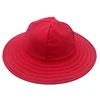 Custom sublimation printed bucket hat spandex lycra bucket cap hat double sided wear sponge visor