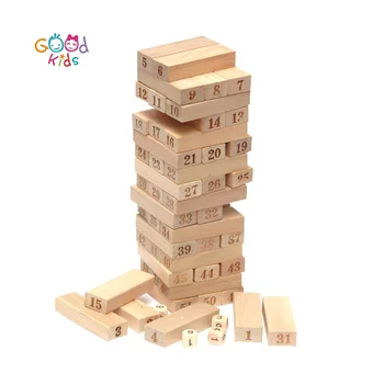 wooden stacking blocks