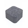high quality solid colored clear polyester fiber acoustic panel