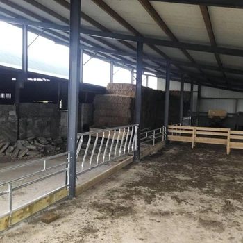 Metal Barn Houses China Livestock Cattle Barn Cow Shed Steel