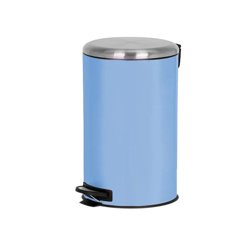 House Hold Kitchen Supply Colored Garbage Pedal Waste Bin