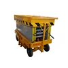low price scissor aerial work platform mining mobile underground scissor lift