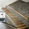 build floating staircase| glass marble stair like a gift