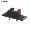 WP2-2 2 Pin Red& Black Clip Spring Terminal Wire Terminal Connector; Connectors